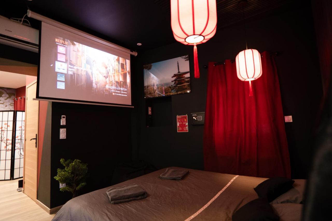 Capsule Japon - Jacuzzi - Netflix & Ecran Cinema - Xbox Διαμέρισμα Trith-Saint-Leger Εξωτερικό φωτογραφία
